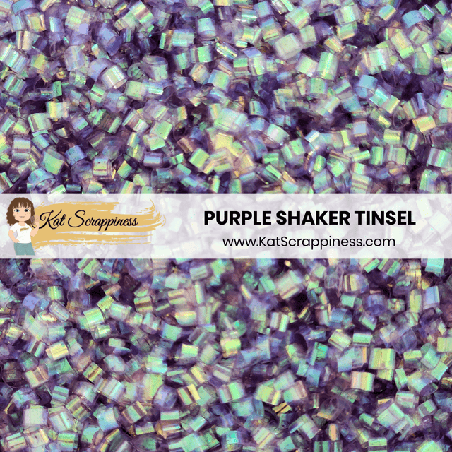 Purple Shaker Tinsel - New Release!