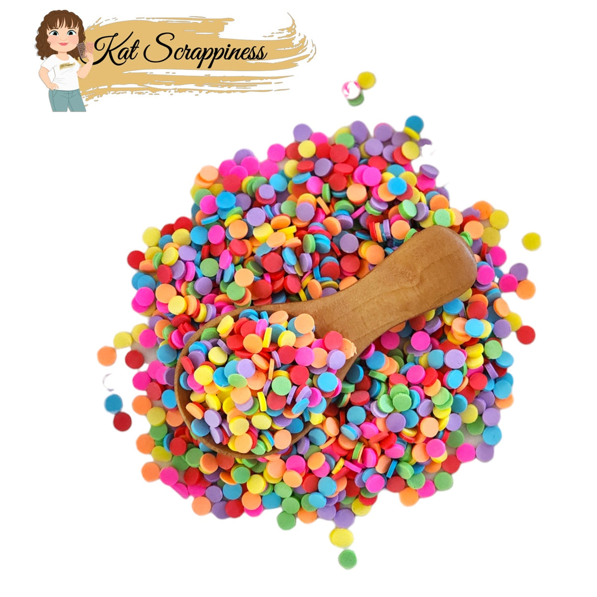 Rainbow Confetti Sprinkle Mix