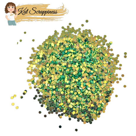 Brilliant Emerald Confetti Dot Sequins