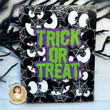 Spooky Trick or Treat Shadow Sentiment Craft Die - New Release