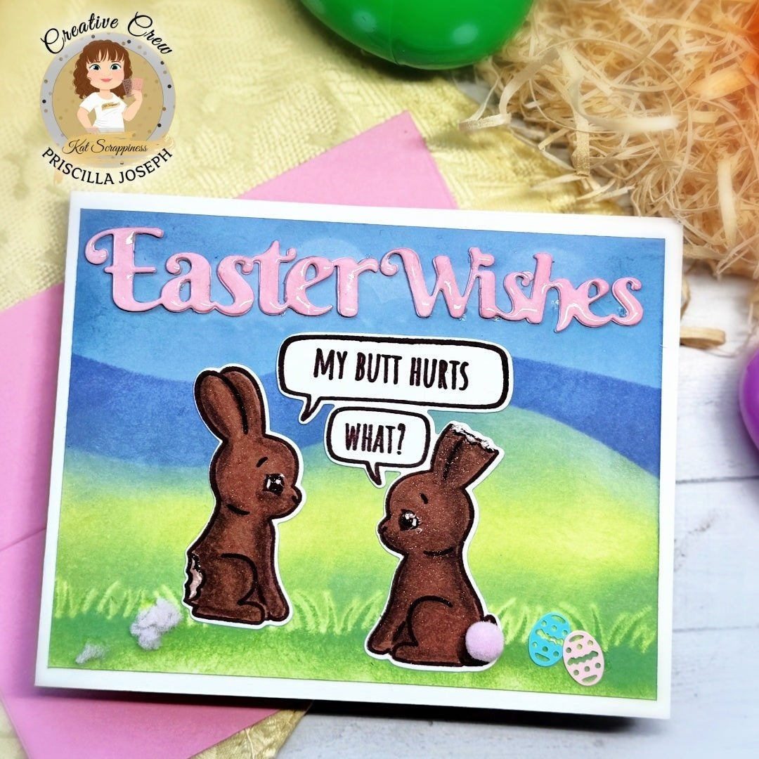 Easter Wishes and a Bushel of Bunnies Craft Dies - New Release!