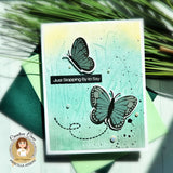 Fluttering By Stamp Set