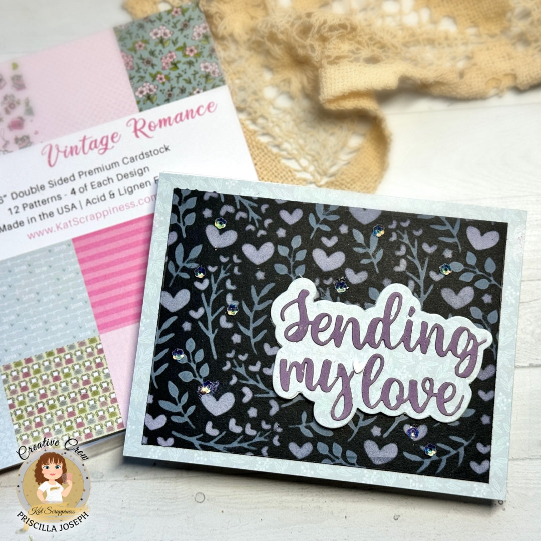 Love Blooms Layered 6x6 Stencils - 2pk