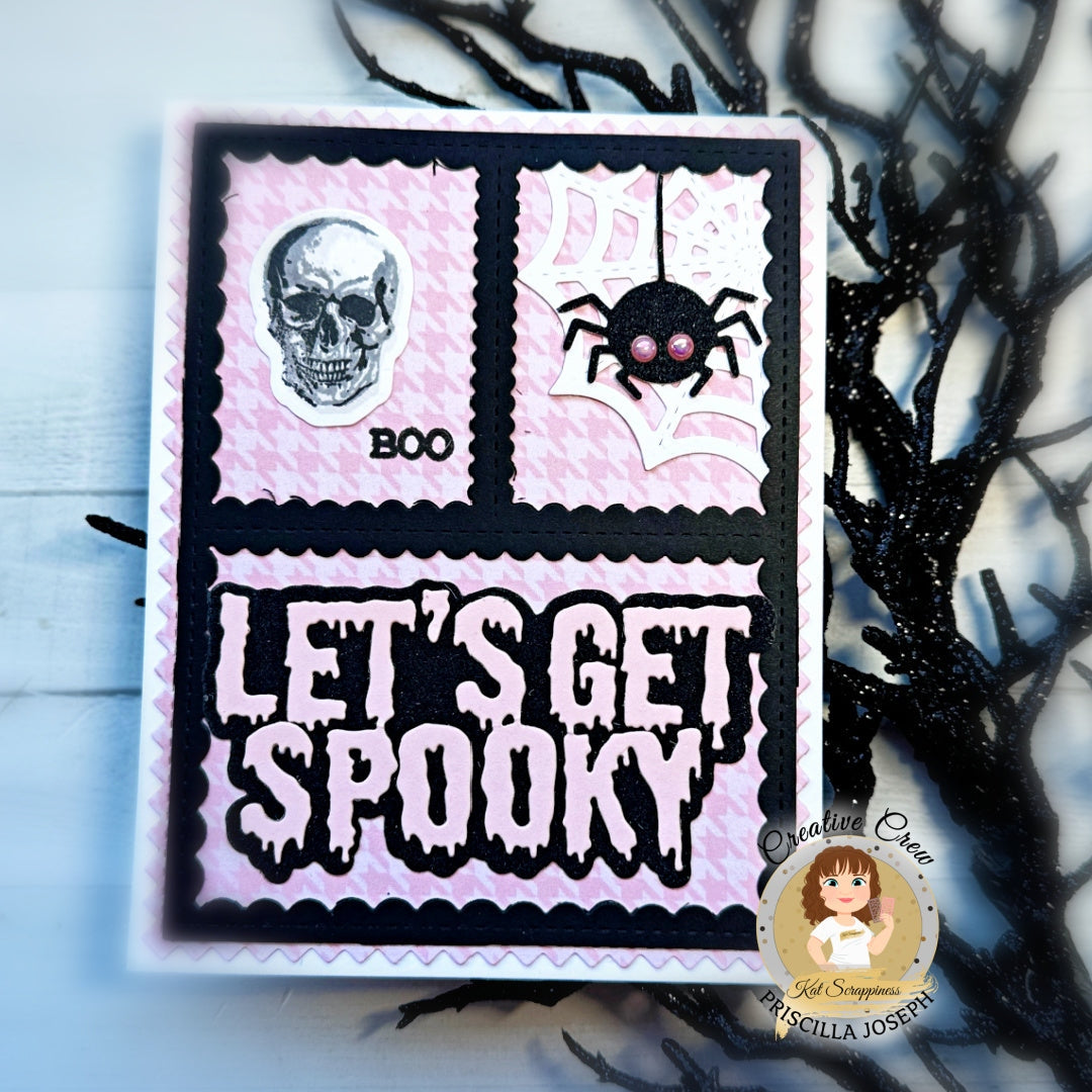 Let's Get Spooky Shadow Sentiment Craft Die - New Release