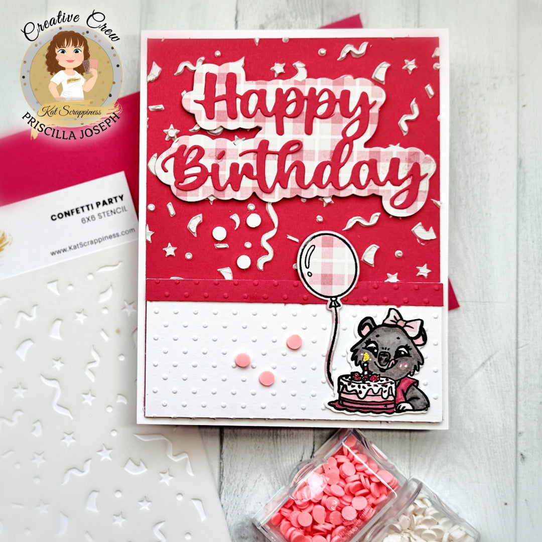 Birthday Quokka Stamp Set