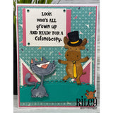 Look Who's All Grown Up Cling Stamp by Riley & Co