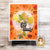 Layered Autumn Leaves Stamp Set