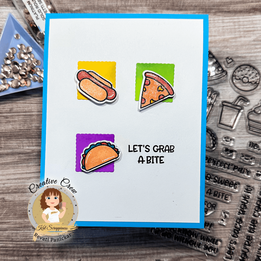 Punny Snacks Stamp Set - CLEARANCE!