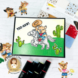 Cowboy Quokka 6x8 Stamps - New Release