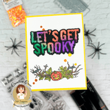 Let's Get Spooky Shadow Sentiment Craft Die - New Release