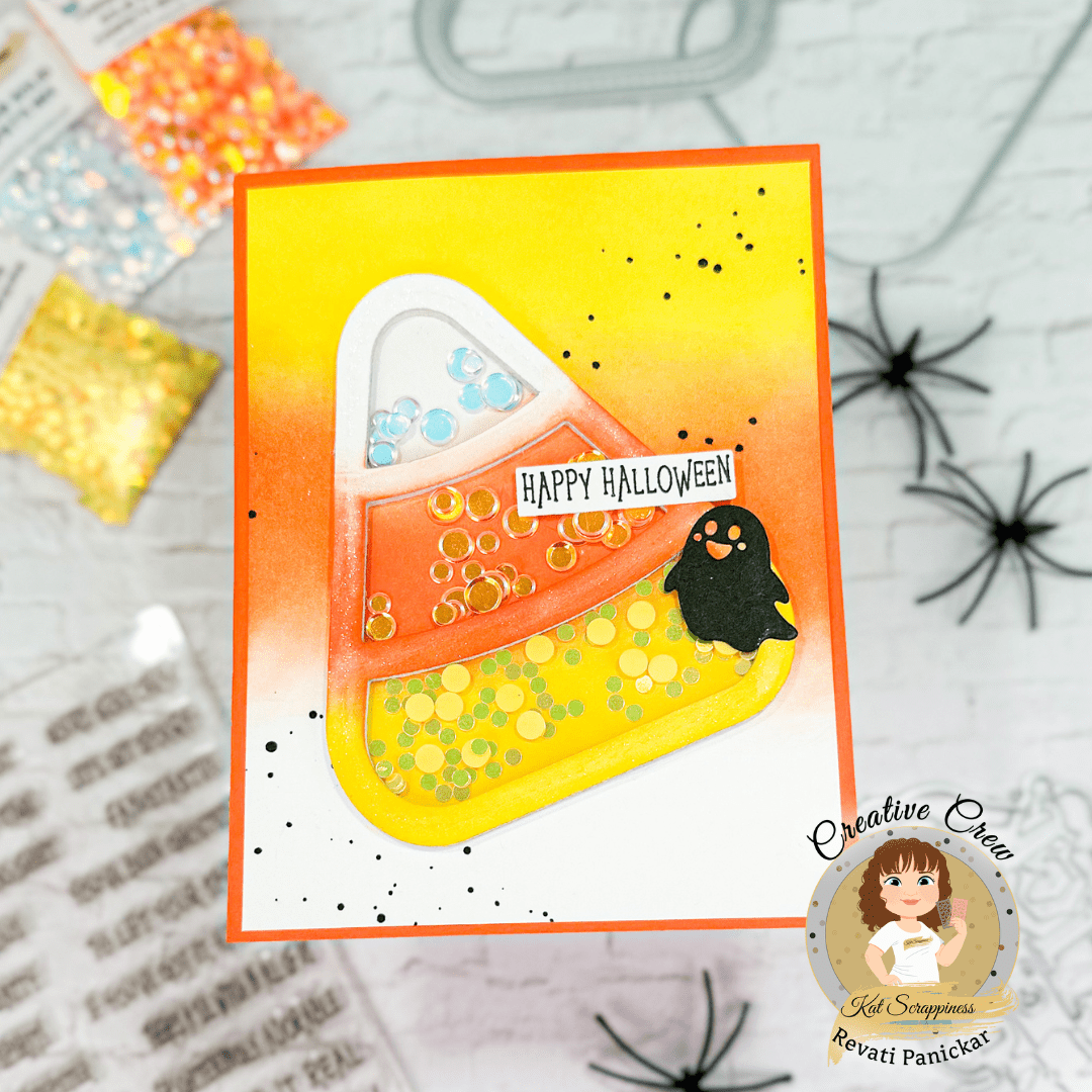 Ghostly Trick or Treat Shadow Sentiment Craft Die - New Release