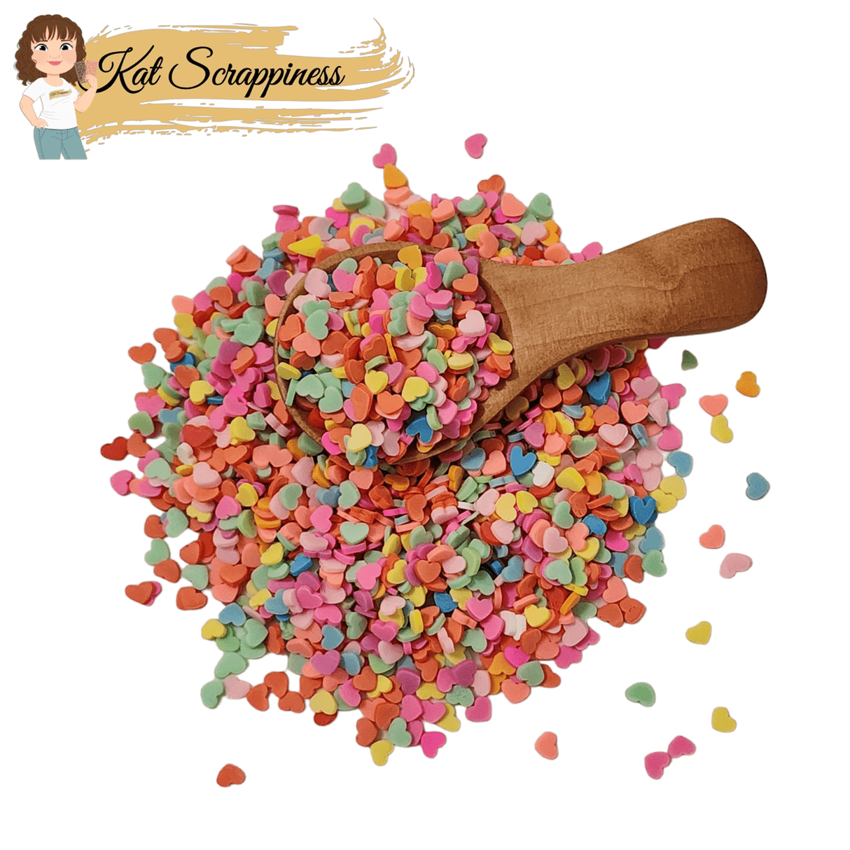 Sherbet Heart Sprinkle Mix - New Release!