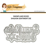 Snowflake Kisses Shadow Sentiment Craft Dies - Holiday Release!