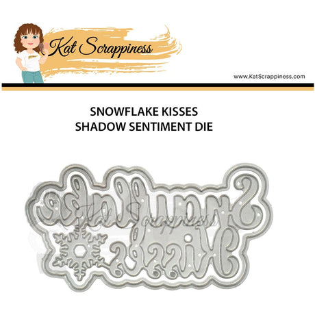 Snowflake Kisses Shadow Sentiment Craft Dies - Holiday Release!