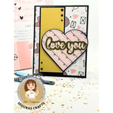 Love Doodles Black 6x6 Paper Pad