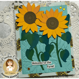 Sunflower Funflower Duo Craft Dies - New Release!