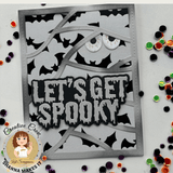 Let's Get Spooky Shadow Sentiment Craft Die - New Release