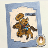 Cowboy Quokka Sentiment Stamps - New Release