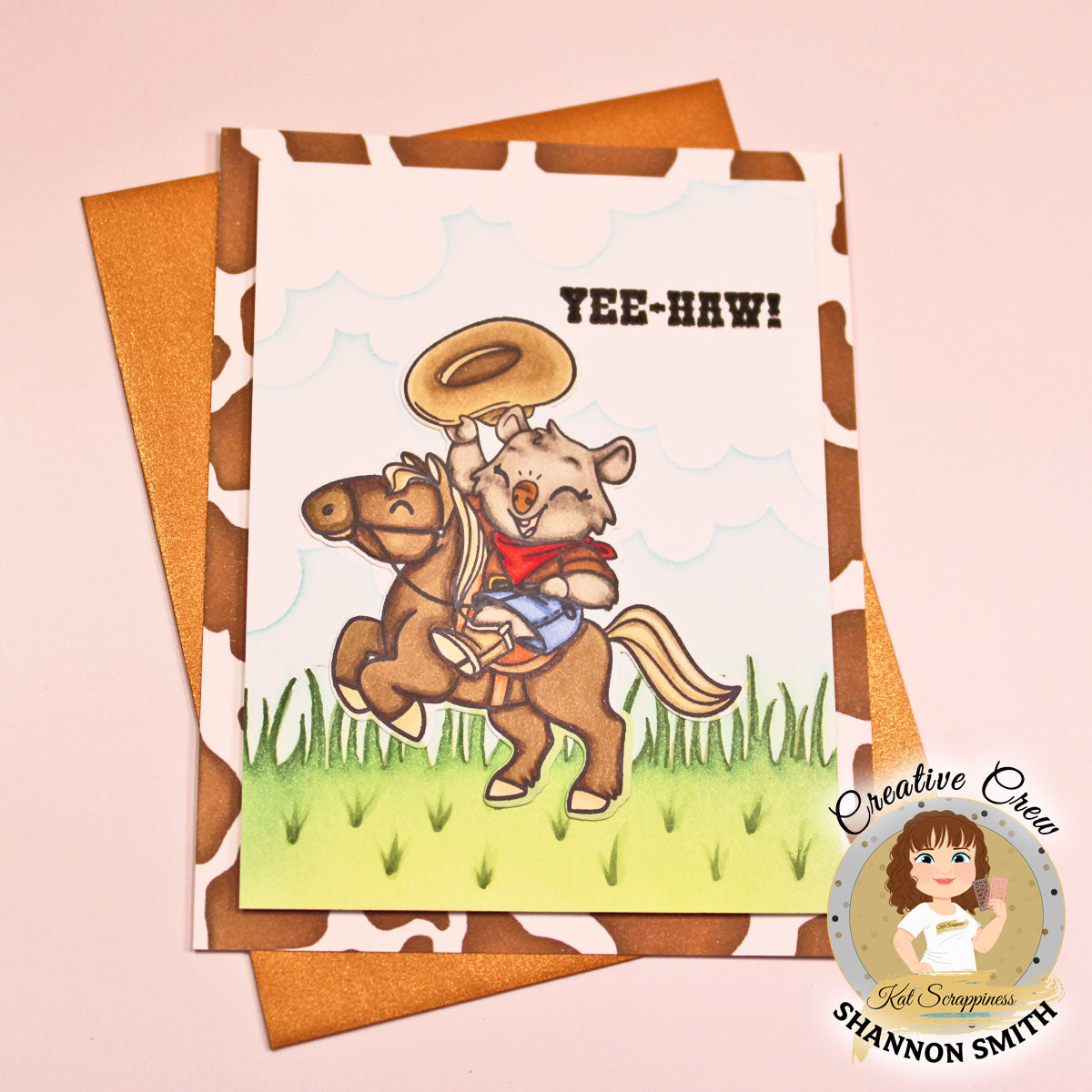 Cowboy Quokka Sentiment Stamps