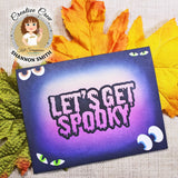 Let's Get Spooky Shadow Sentiment Craft Die - New Release