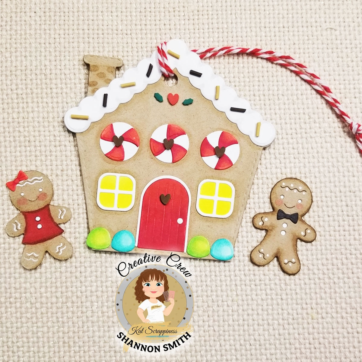 Gingerbread House Craft Dies -