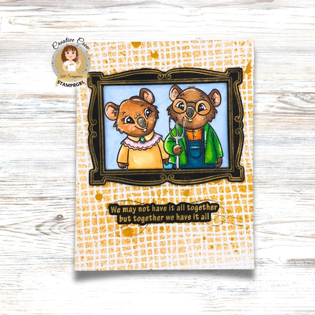 Fork & Farm Quokka Stamp Set