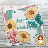 Fluttering By Stamp Set