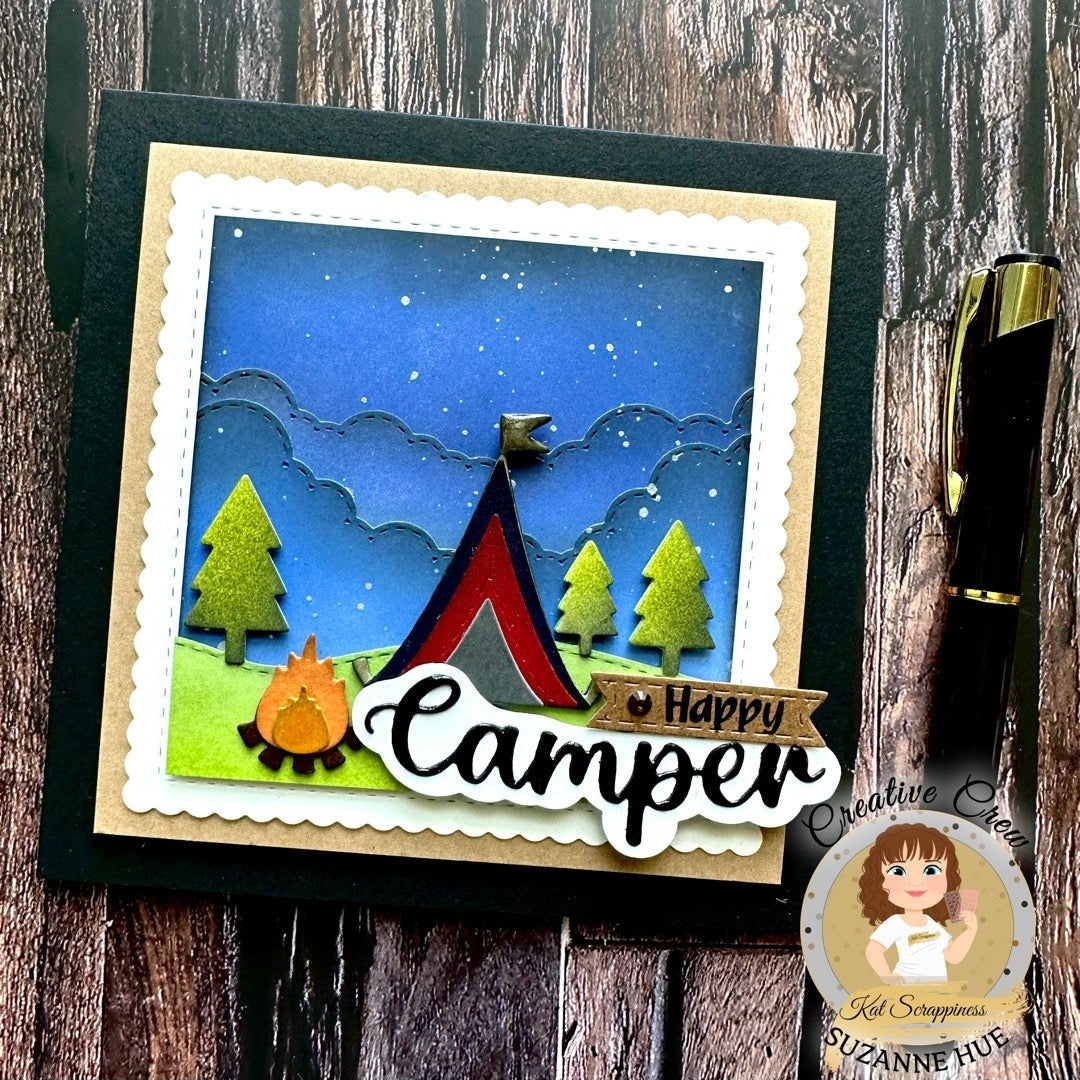 Happy Camper Craft Die