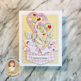 Heart Balloon Shaker Card Craft Dies