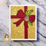 XL Christmas Faux Glitter 6x6 Paper Pad