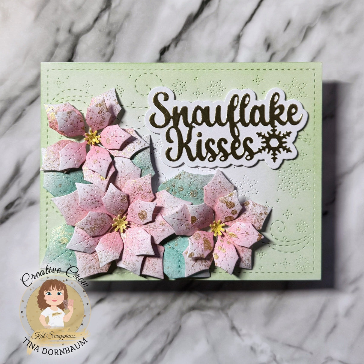 Snowflake Kisses Shadow Sentiment Craft Dies