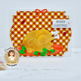 Holiday Turkey Dinner Craft Dies - Holiday Release!