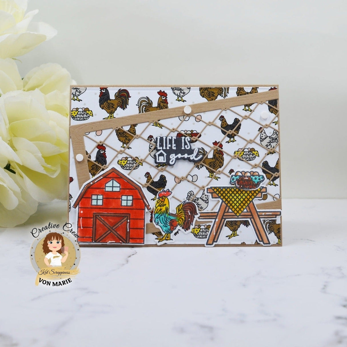 Farmhouse Sentiments Coordinating Craft Dies