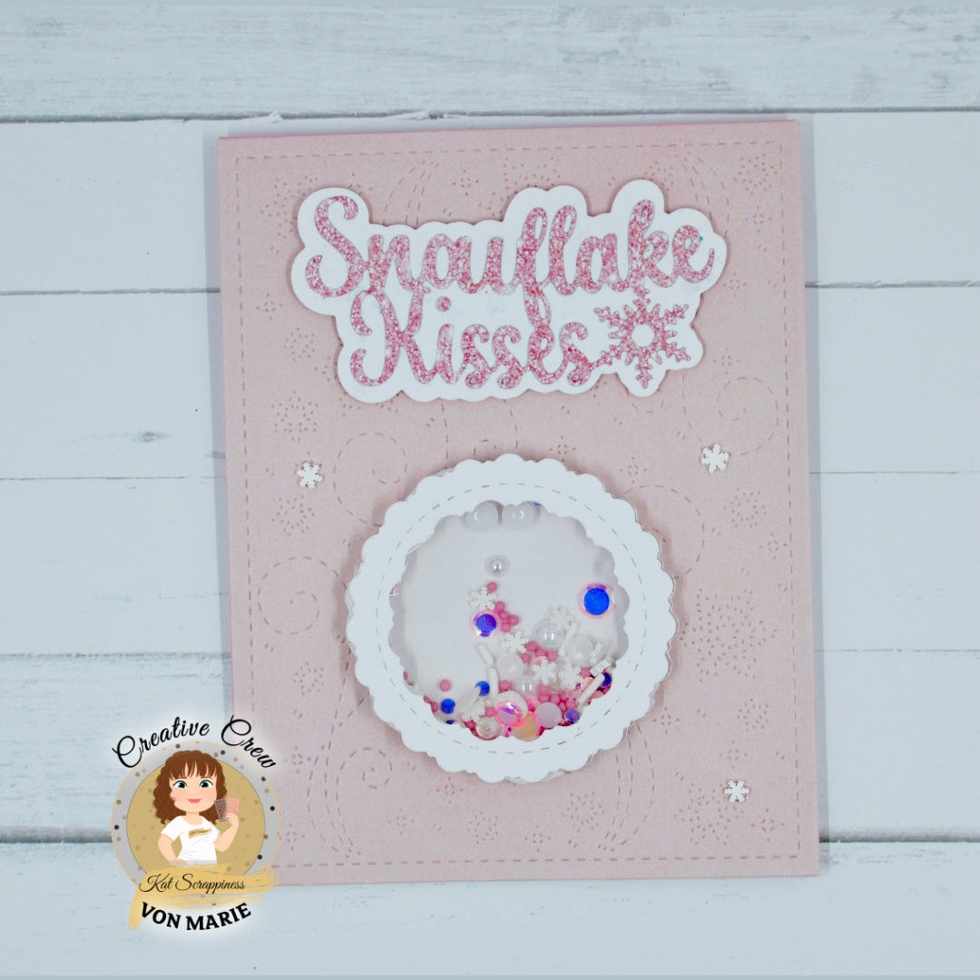 Snowflake Kisses Shadow Sentiment Craft Dies