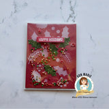 XL Christmas Faux Glitter 6x6 Paper Pad