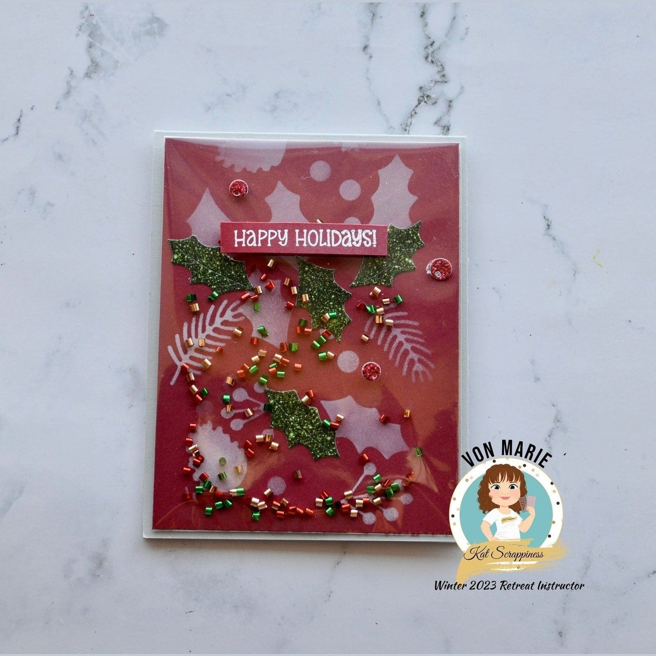 Christmas Shaker Tinsel - - Kat Scrappiness