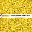 Yellow Sunshine Shaker Dots - New Release!