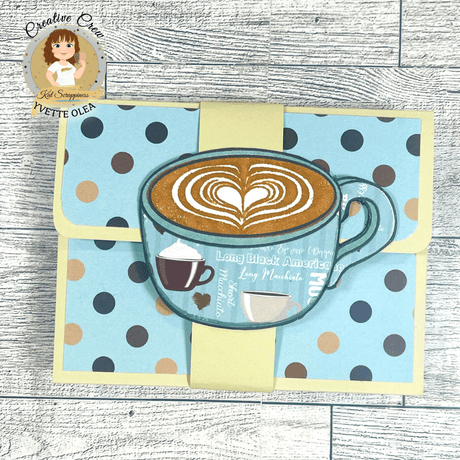 Pour Yourself a Latte 6 x 8 Stamp Set