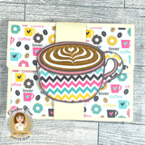 Pour Yourself a Latte 6 x 8 Stamp Set