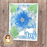 Snowflake Frame Background Craft Die