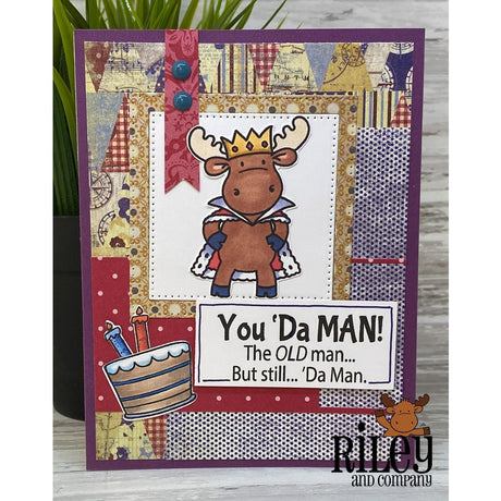 You Da Man Cling Stamp by Riley & Co