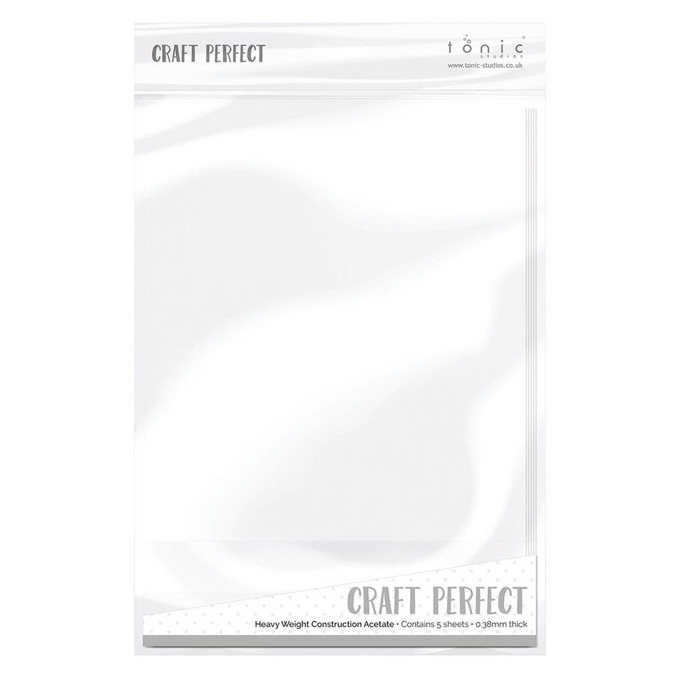 Craft Perfect Heavy Weight Acetate A4 5/Pkg