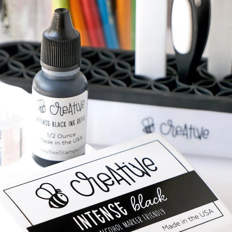 Intense Black Ink Refill by Honey Bee Stamps