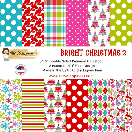 Bright Christmas 2 6x6 Paper Pad -