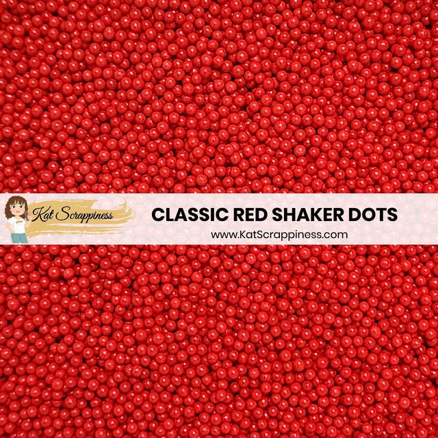 Classic Red Shaker Dots - New Release!