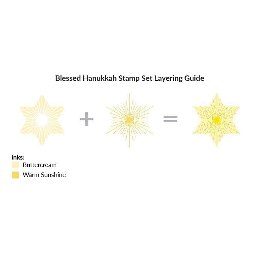 Blessed Hanukkah Stamp Set