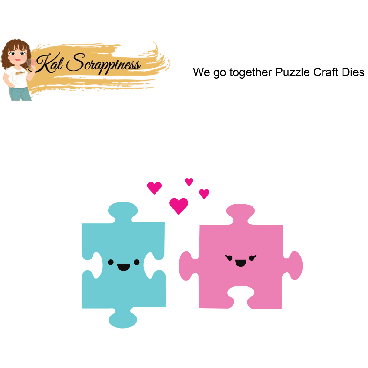 We Go Together Puzzle Craft Dies