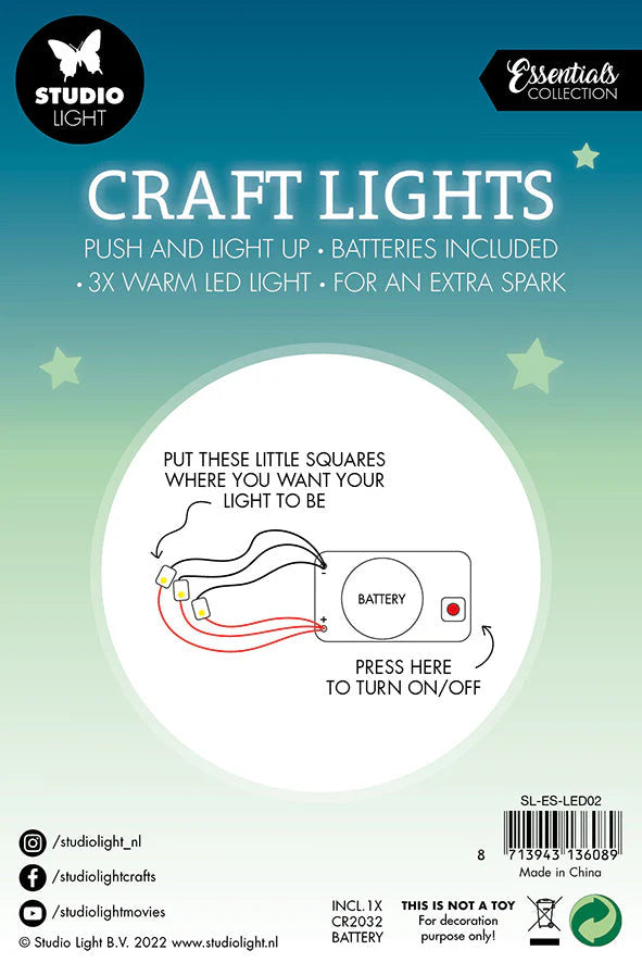 SL Craft Lights Batteries Included Essential Tools