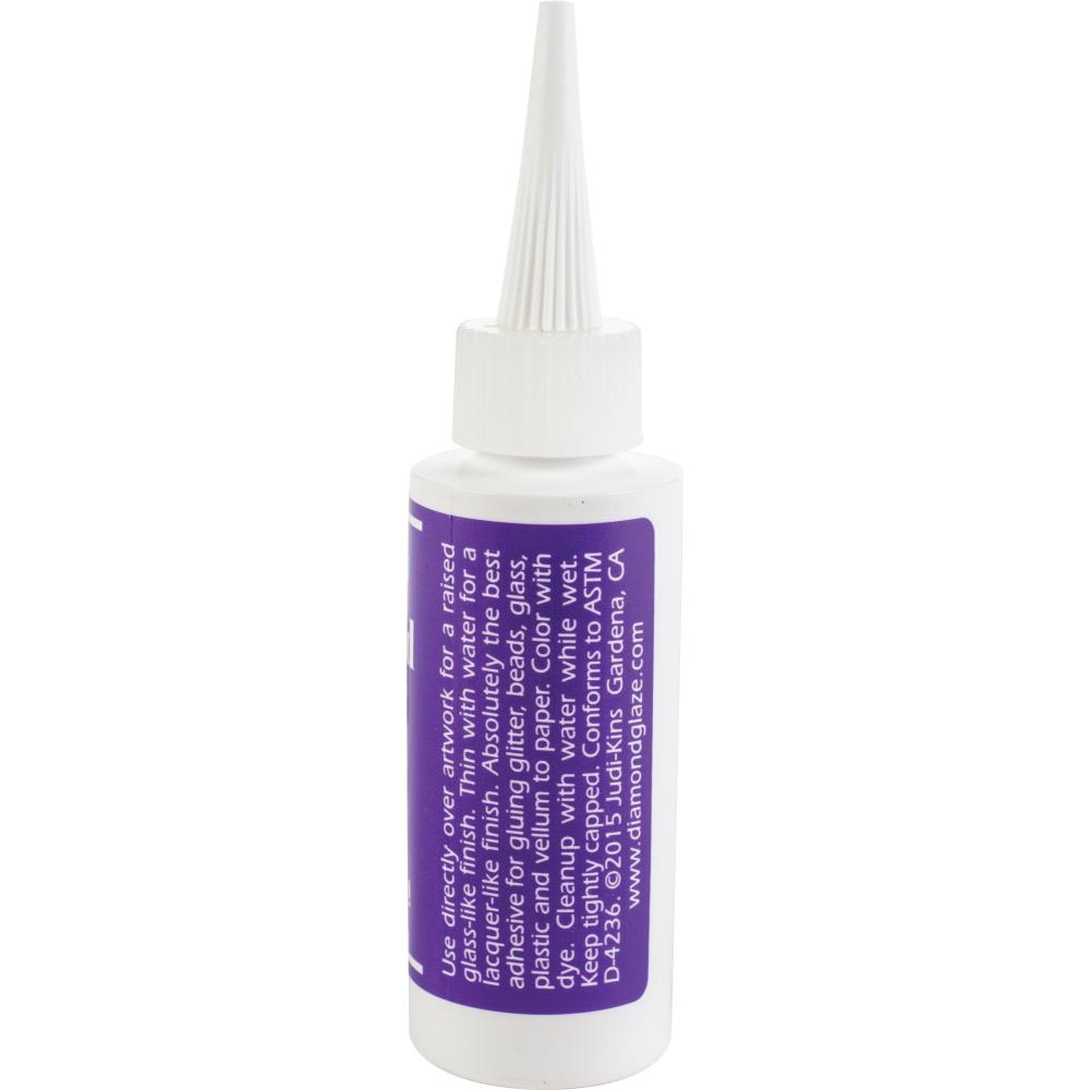 Judikins Diamond Glaze Dimensional Adhesive - 2oz Precision Tip