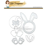 Easter Bunny Shaker Card Craft Dies - New Release!